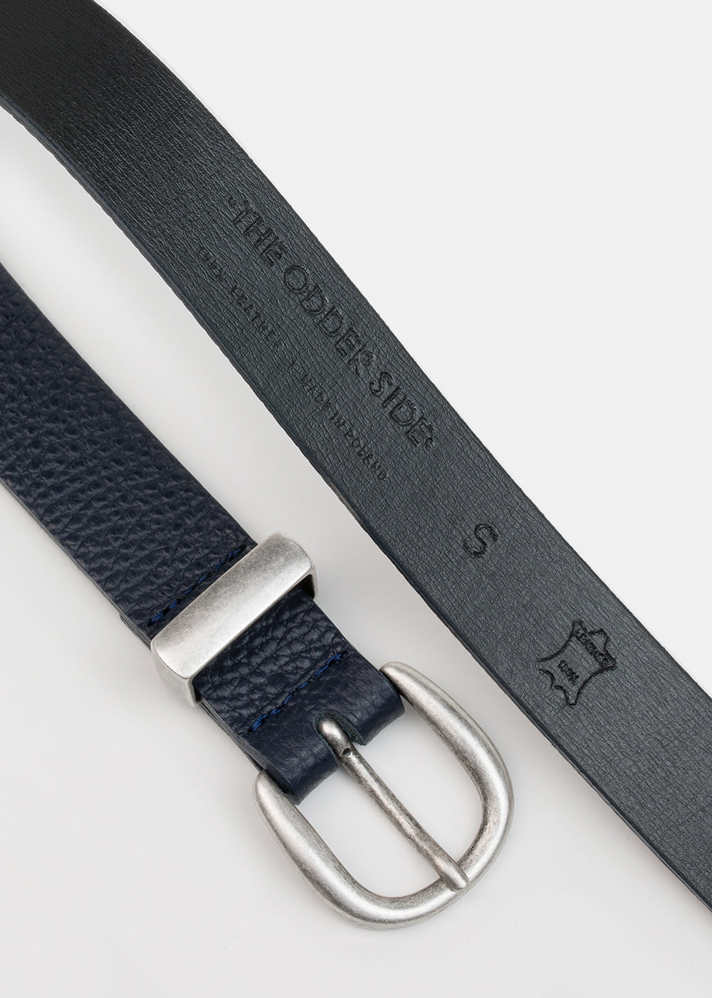 PASEK SKÓRZANY CINTO NAVY
