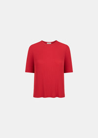 T-SHIRT SEIA ROUGE