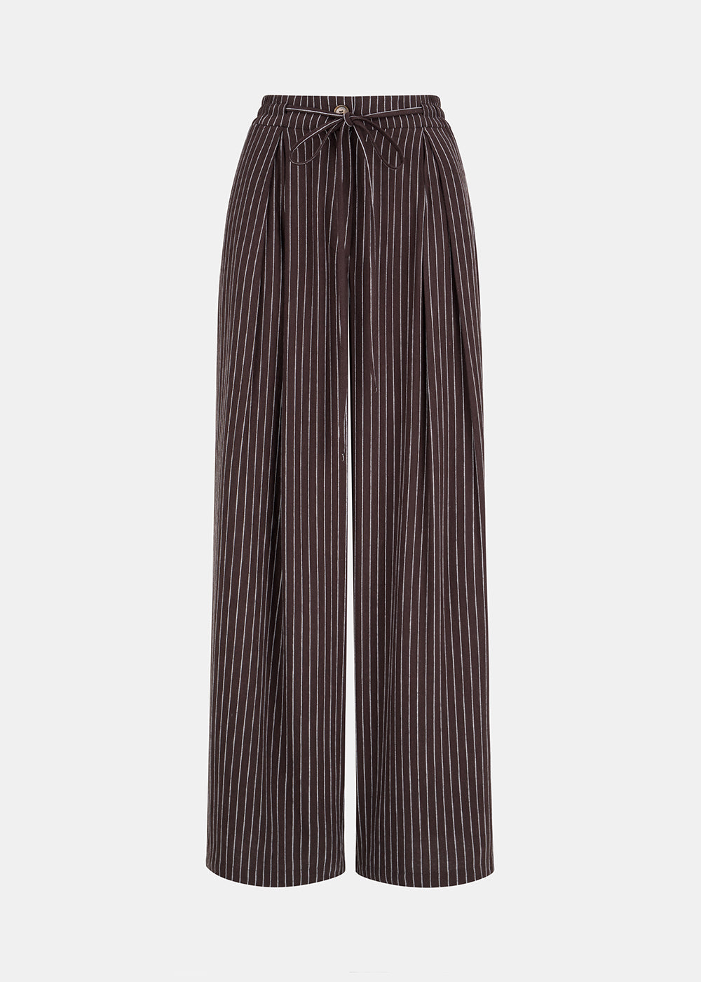 FLOW PANTS STRIPES BROWN