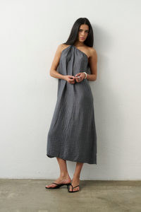 LA BOCA DRESS GRAPHITE