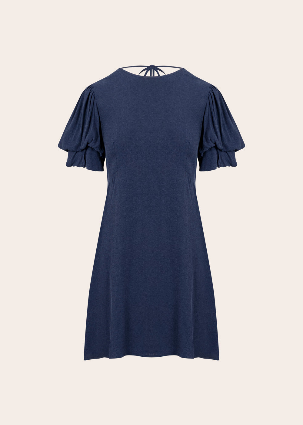 HEARTS MINI DRESS NAVY