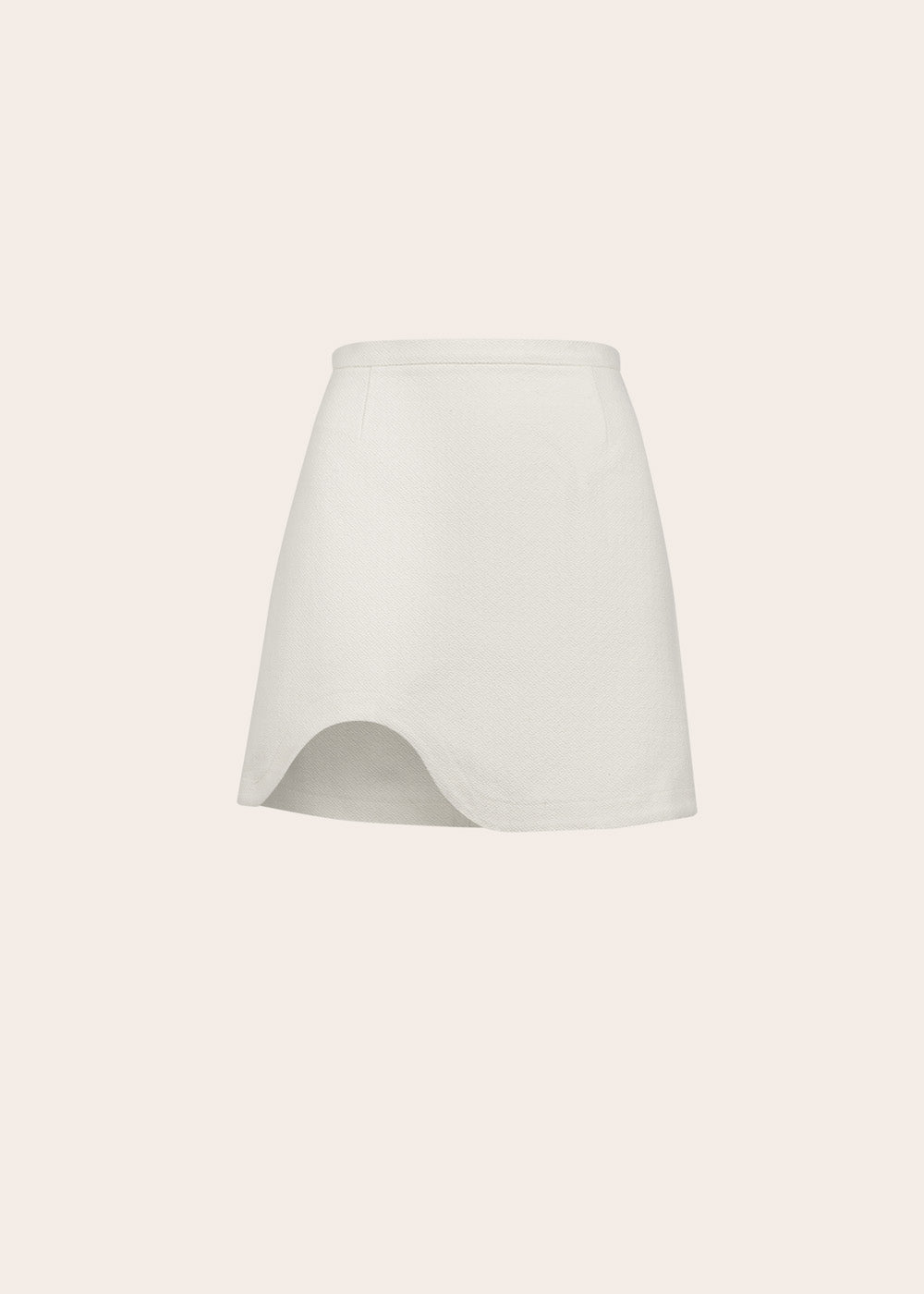 JUPE MINI STELLAR ÉCRU