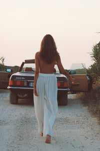 PANTALON AVORIO