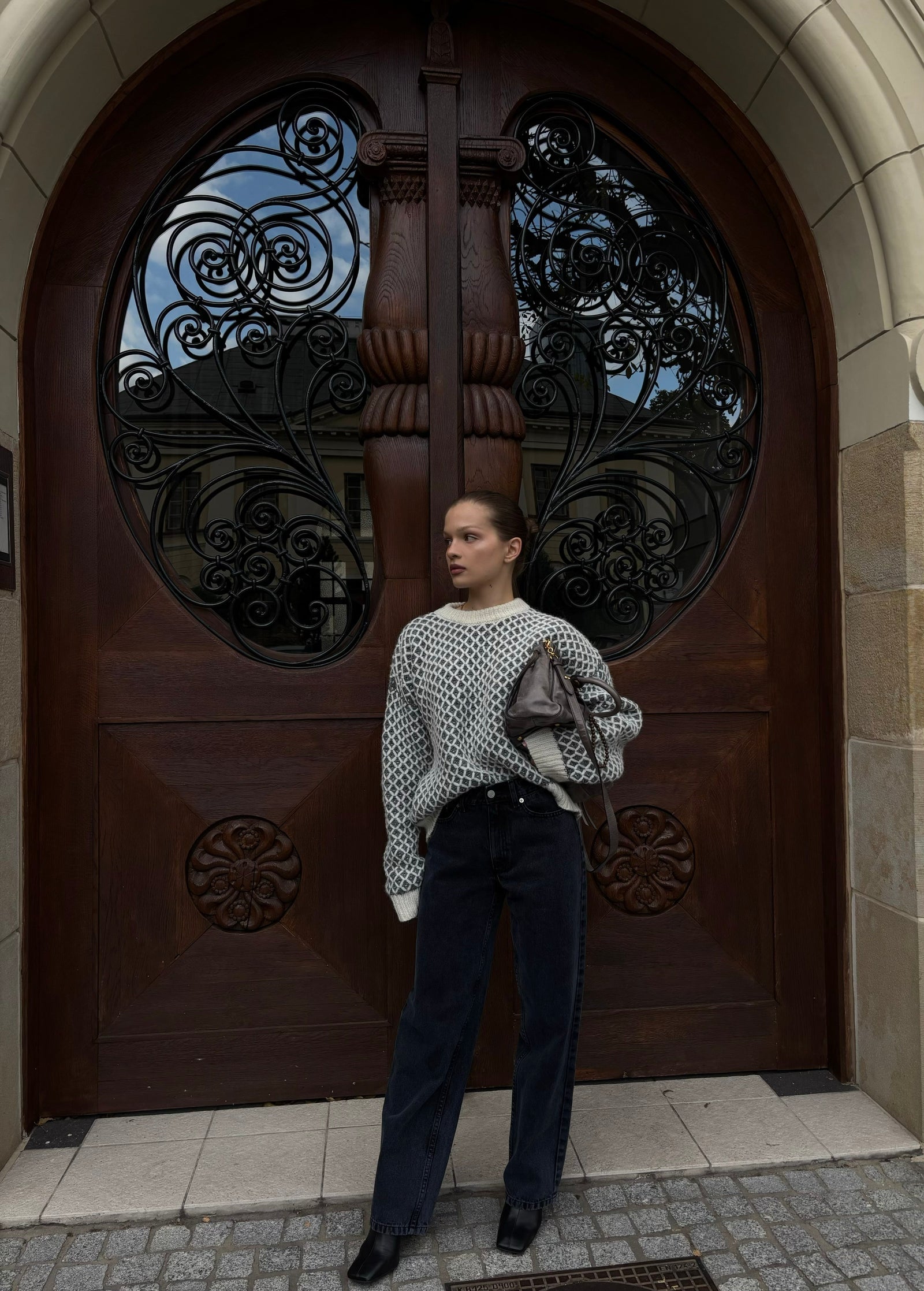 SWETER DAMSKI WEŁNIANY DAYDREAM SZARY