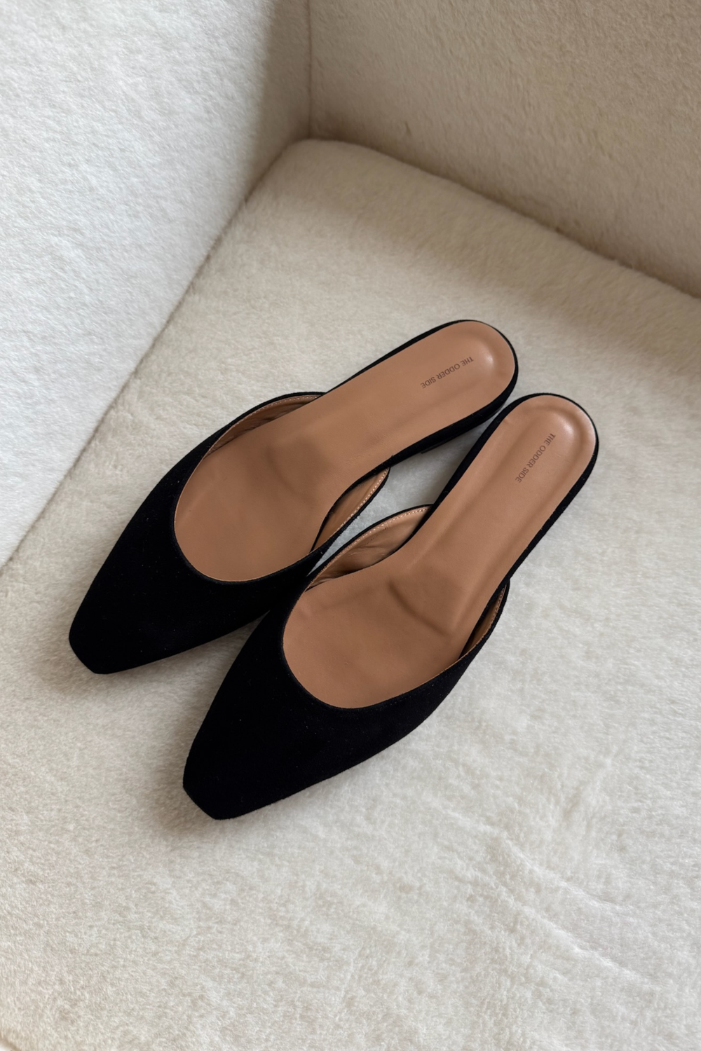 90’S MULE SCHUHE IN SCHWARZ