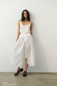 JUPE MAXI ARIA BLANCHE