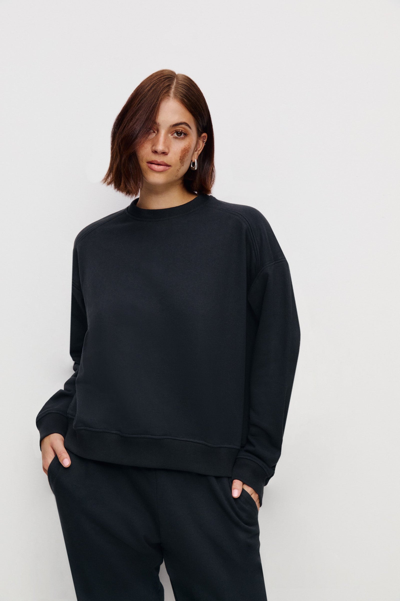 BLUZA ZE ŚCIĄGACZAMI DON ORGANIC GRAFITOWA