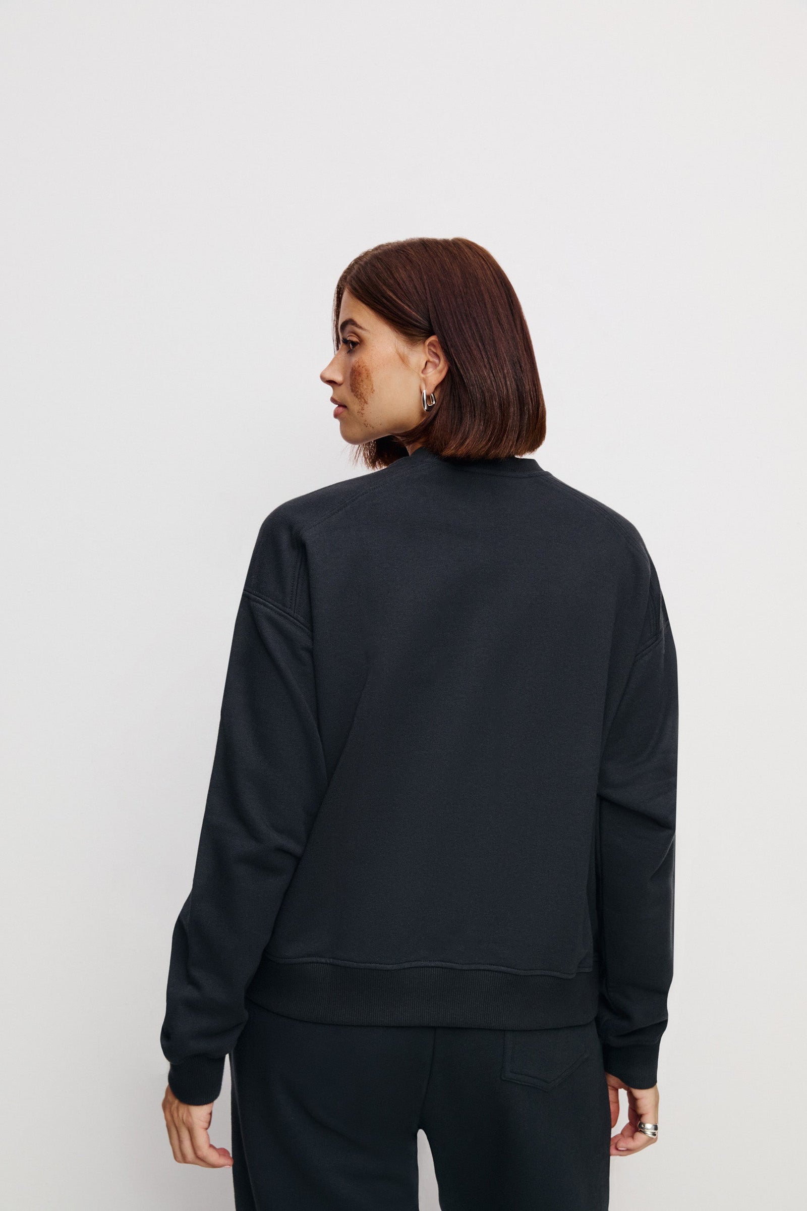 BLUZA ZE ŚCIĄGACZAMI DON ORGANIC GRAFITOWA